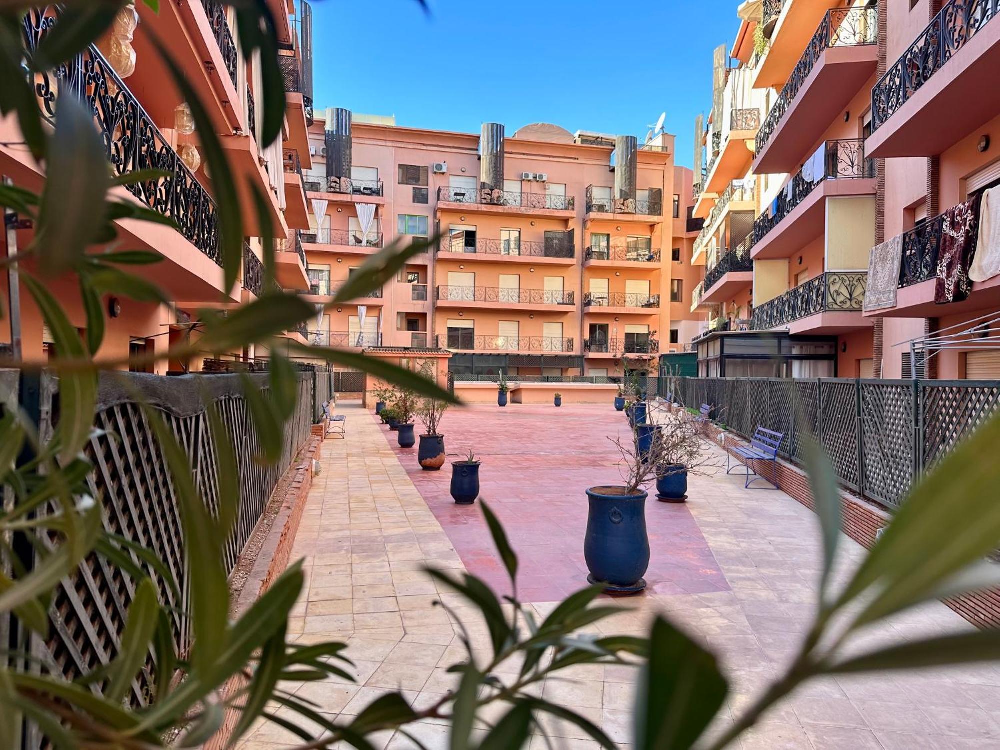 Majorelle House Vicino Ai Giardini Vista Splendida Apartment มาร์ราเกช ภายนอก รูปภาพ
