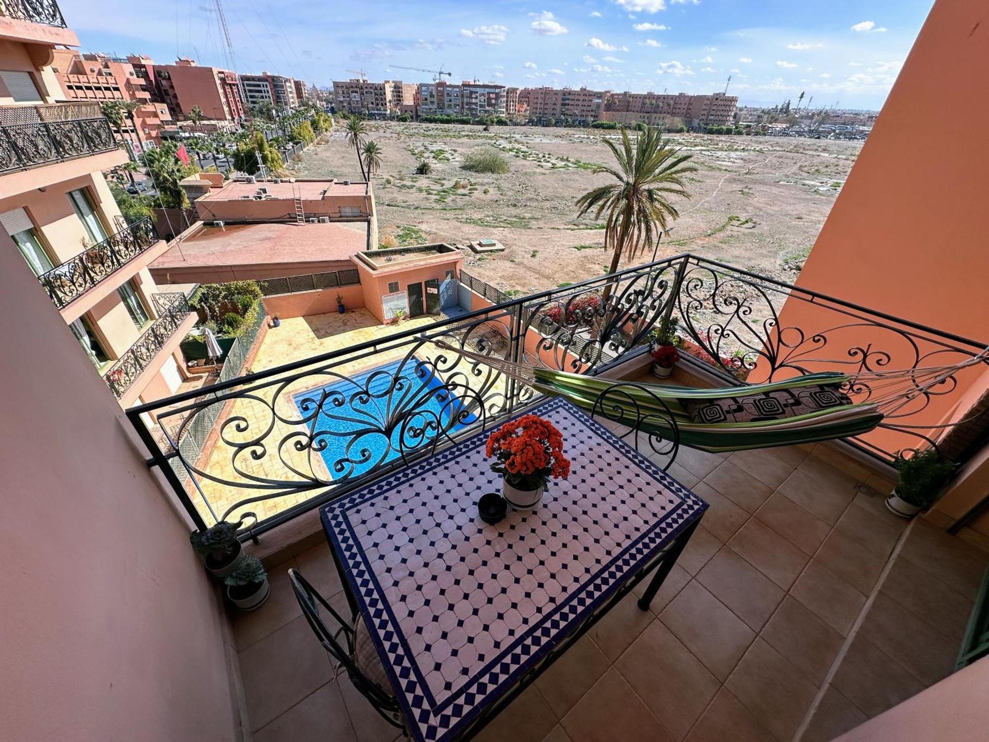 Majorelle House Vicino Ai Giardini Vista Splendida Apartment มาร์ราเกช ภายนอก รูปภาพ